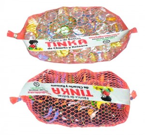 TINKA BOLITAS EN RED x 50u